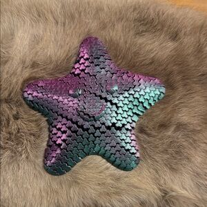 Multicolor Starfish Sequin Fidget Toy